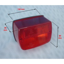 ZADNÍ SVĚTLO JUTE 9605 -  HOMOLOGOVANÉ "E" - UNI